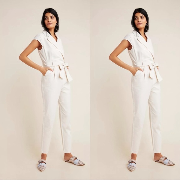 Anthropologie Eliza Utility Jumpsuit - Picture 2 of 9